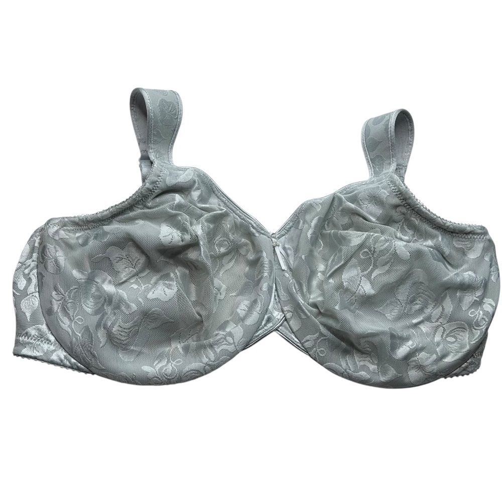 Wacoal Gray Full-Coverage Unlined Bra 36G 36DDDD